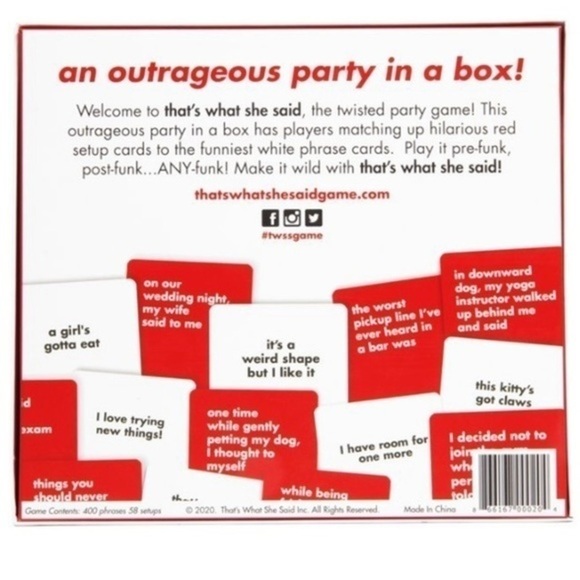 ADULT PARTY GAME | That’s What She Said! 💋 - Picture 3 of 5